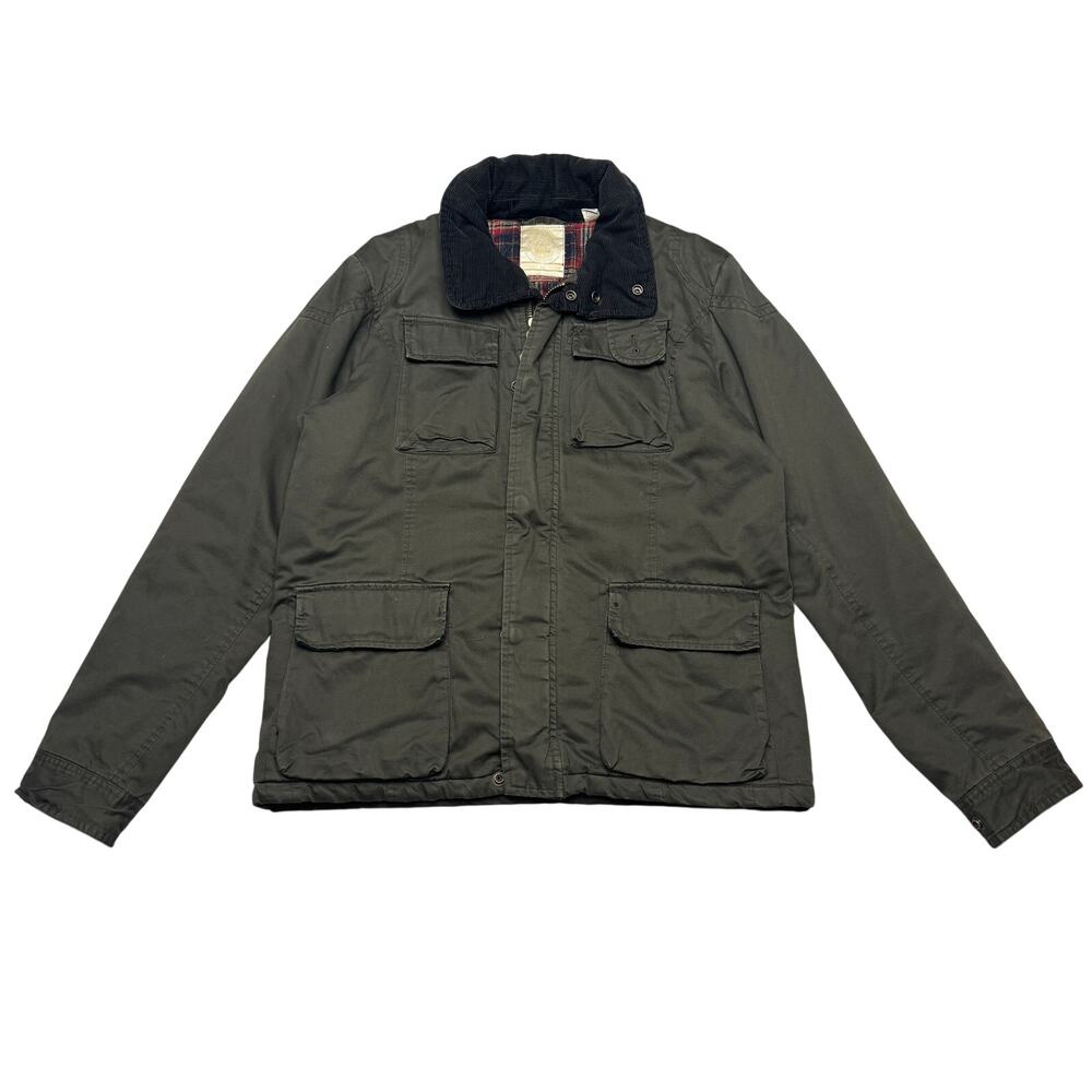 Scotch & Soda Field Jacket Men’s Medium Hooded Utility Military Army